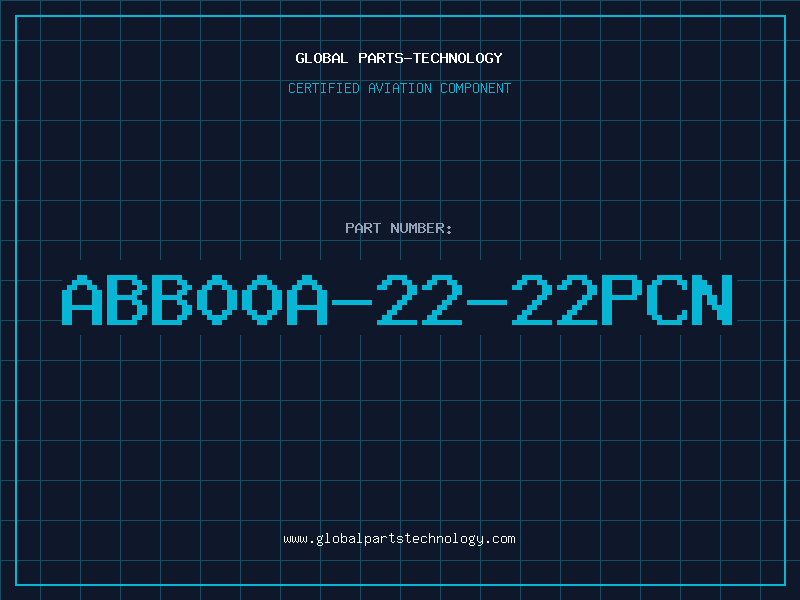 Aviation Part ABB00A-22-22PCN