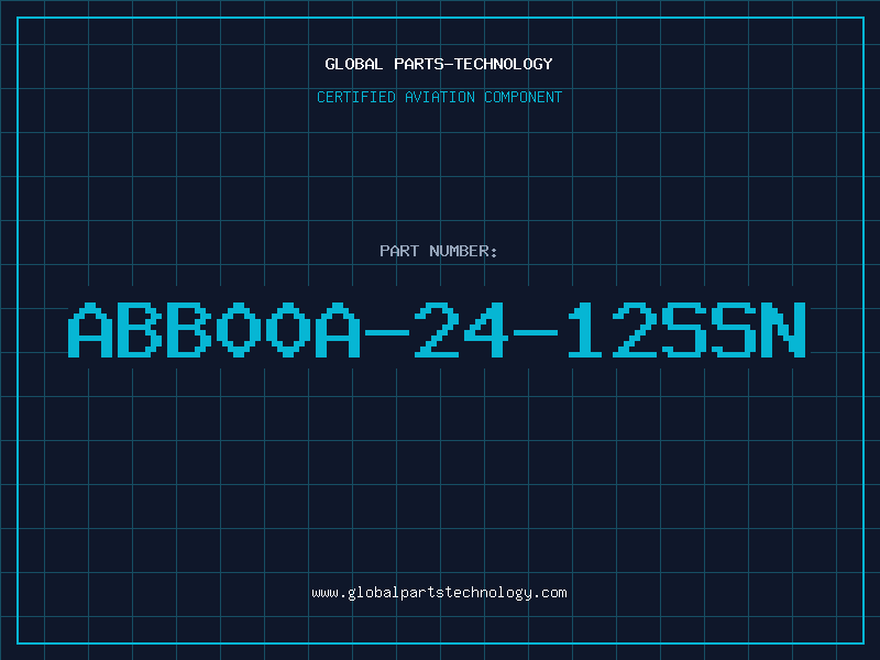 Aviation Part ABB00A-24-12SSN