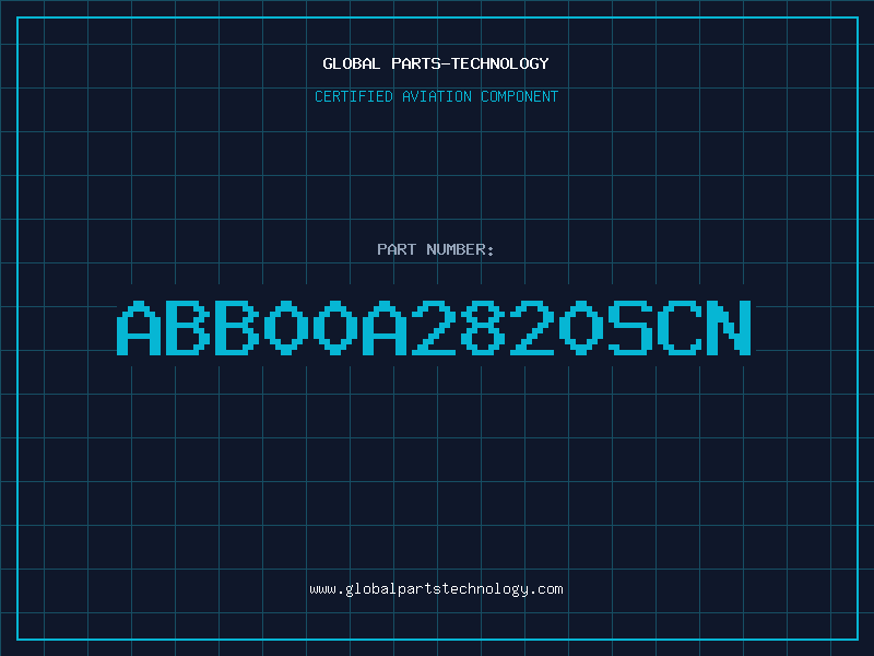 Aviation Part ABB00A2820SCN