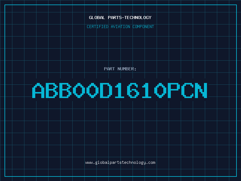 Aviation Part ABB00D1610PCN
