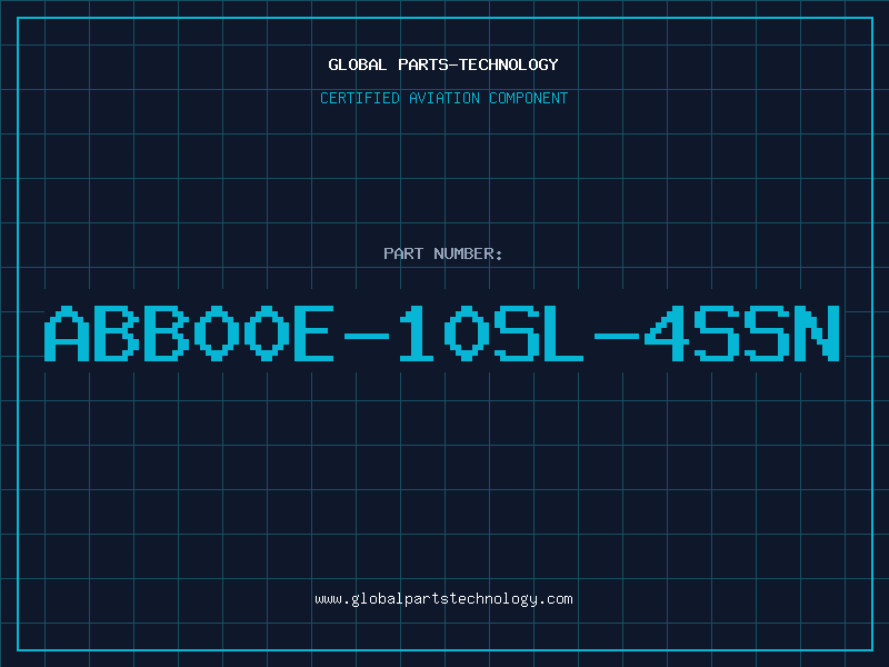 Aviation Part ABB00E-10SL-4SSN