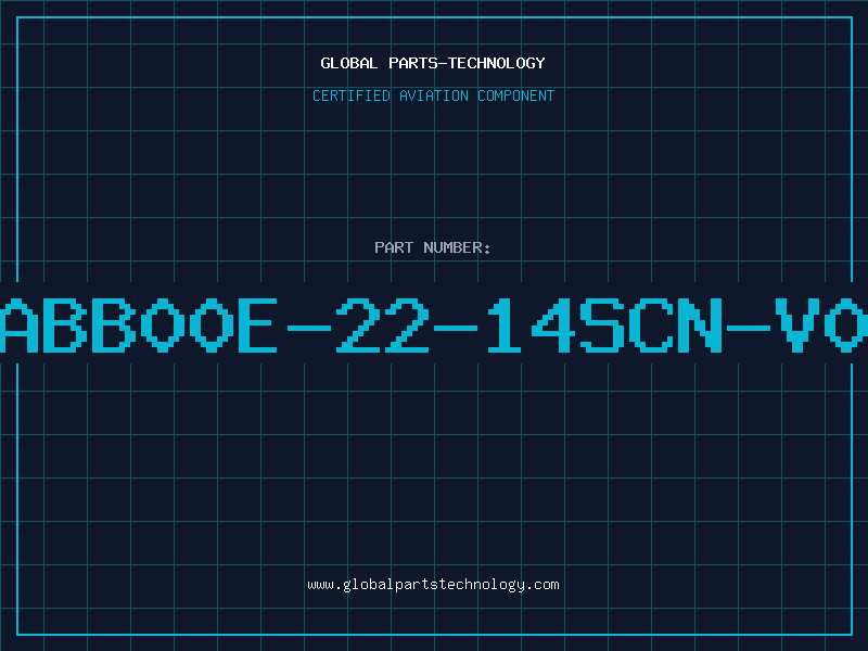 Aviation Part ABB00E-22-14SCN-V0
