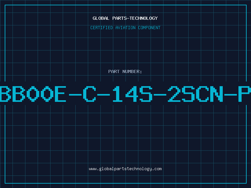 Aviation Part ABB00E-C-14S-2SCN-P1
