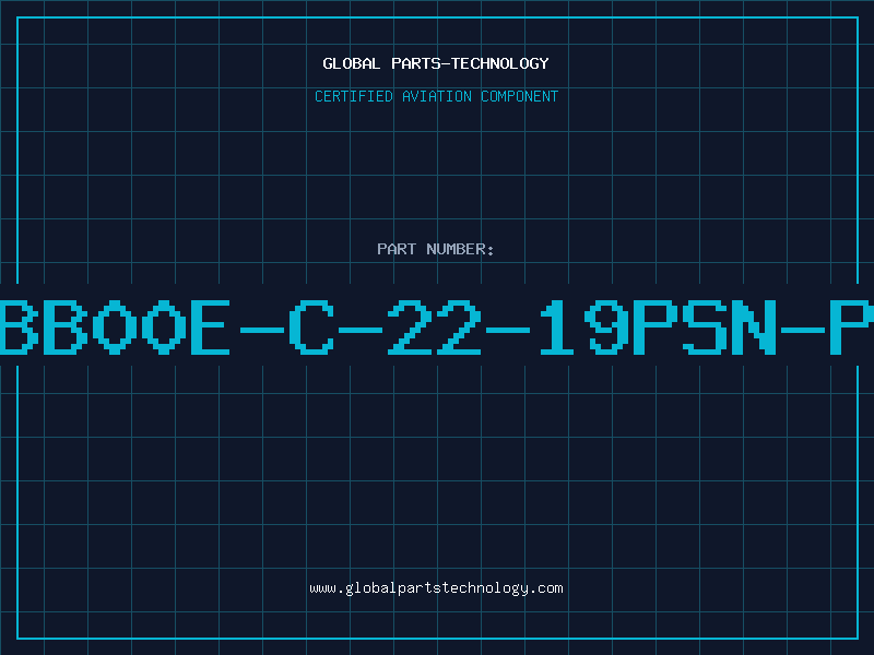 Aviation Part ABB00E-C-22-19PSN-P3