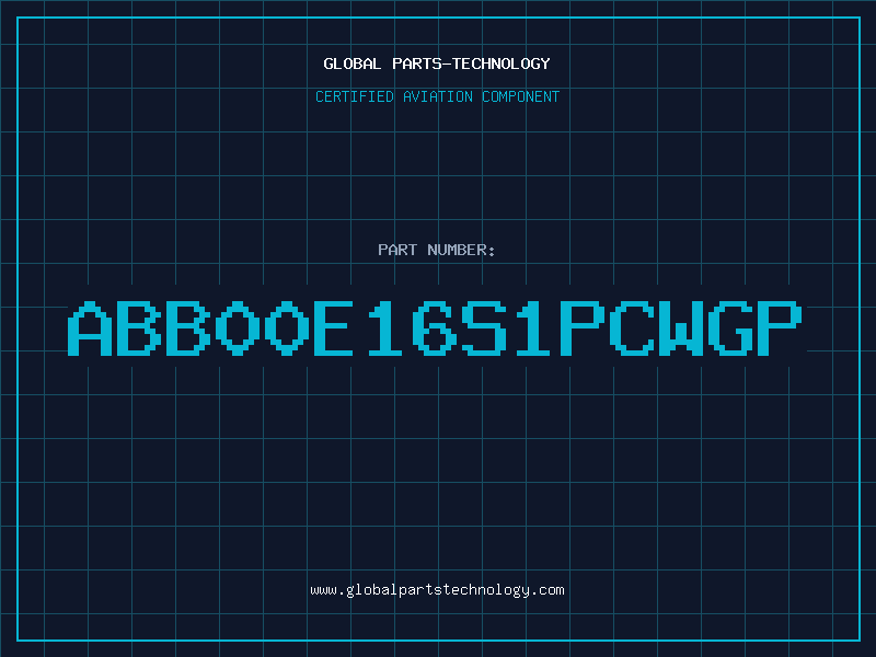 Aviation Part ABB00E16S1PCWGP