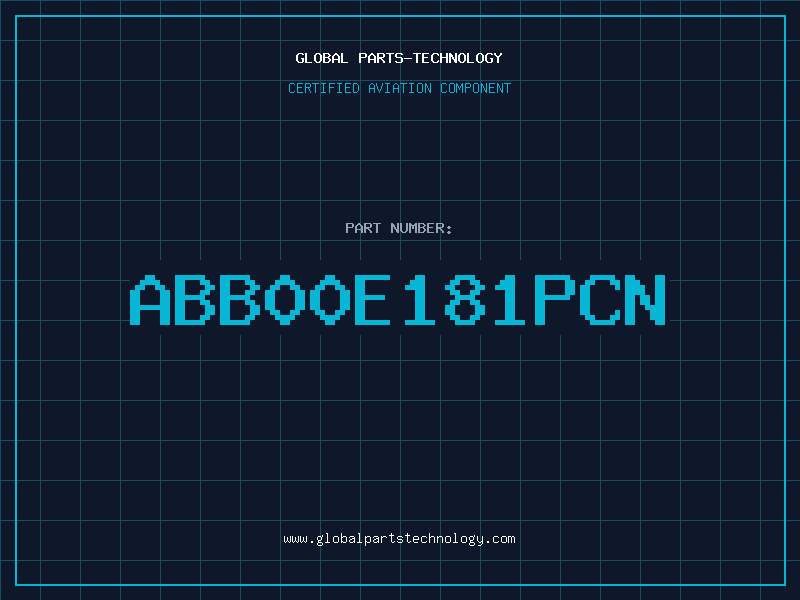 Aviation Part ABB00E181PCN