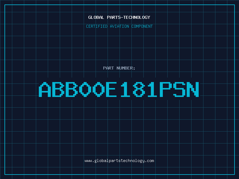 Aviation Part ABB00E181PSN