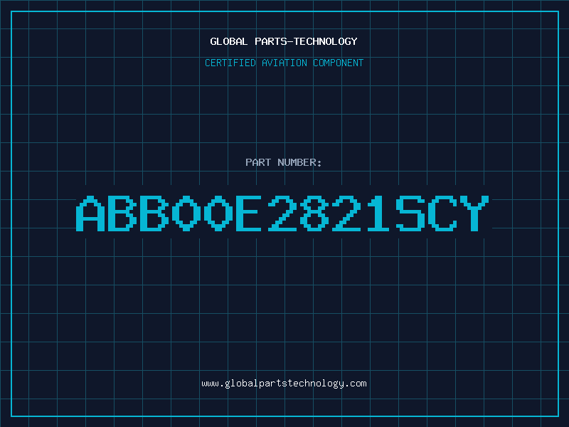 Aviation Part ABB00E2821SCY