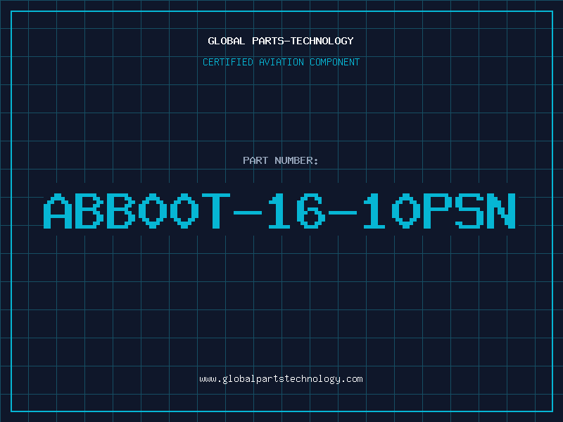 Aviation Part ABB00T-16-10PSN