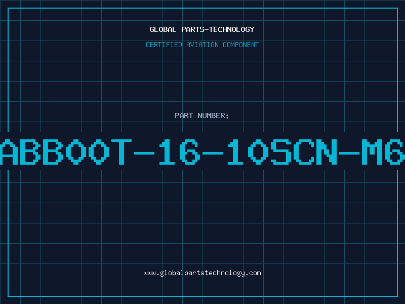 Aviation Part ABB00T-16-10SCN-M6