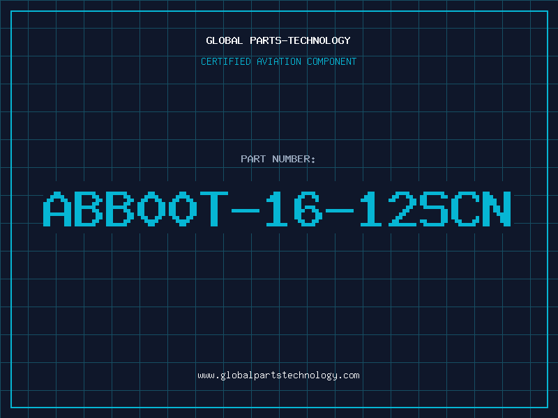 Aviation Part ABB00T-16-12SCN
