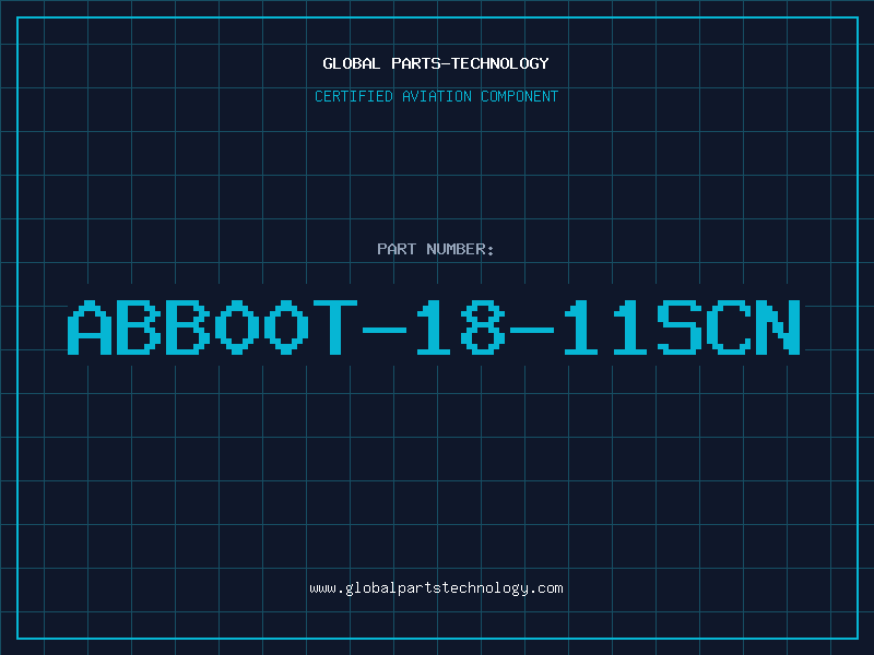 Aviation Part ABB00T-18-11SCN