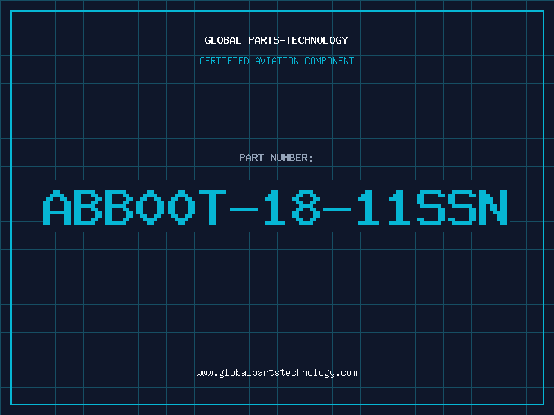 Aviation Part ABB00T-18-11SSN