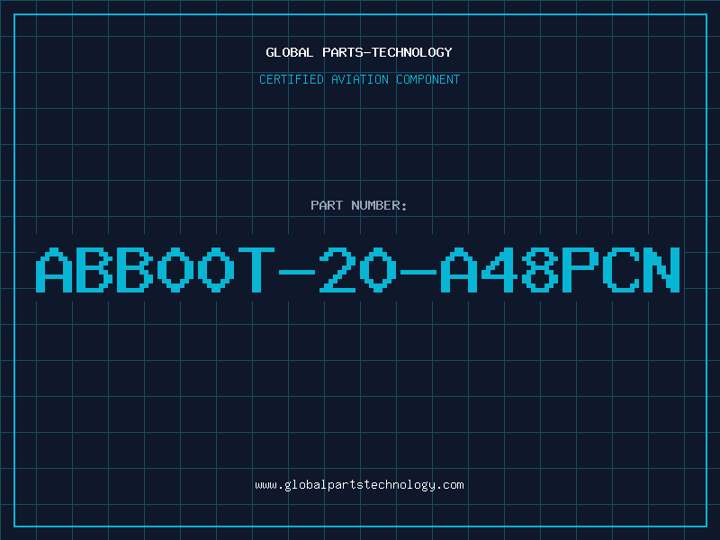 Aviation Part ABB00T-20-A48PCN