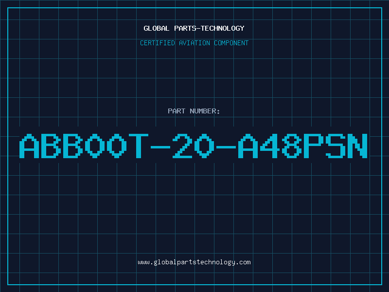 Aviation Part ABB00T-20-A48PSN