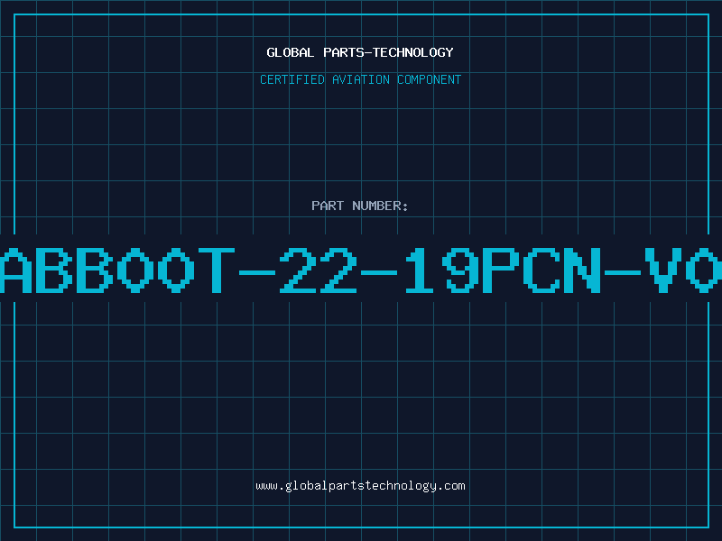 Aviation Part ABB00T-22-19PCN-V0