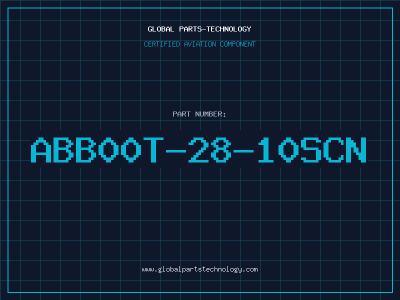 Aviation Part ABB00T-28-10SCN