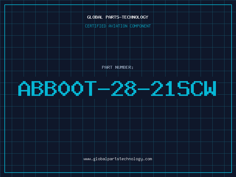 Aviation Part ABB00T-28-21SCW