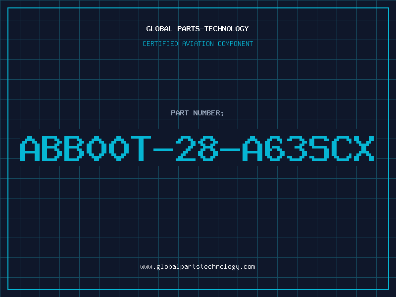 Aviation Part ABB00T-28-A63SCX