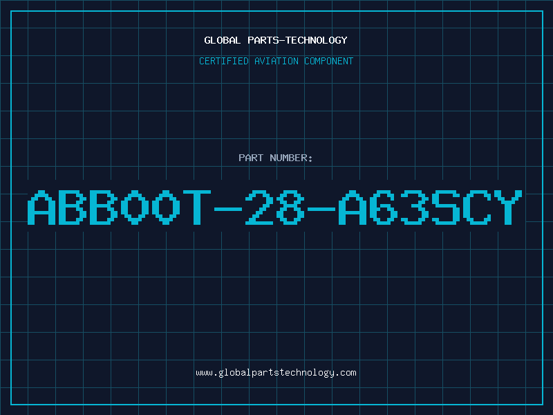 Aviation Part ABB00T-28-A63SCY