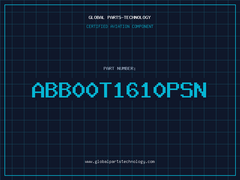 Aviation Part ABB00T1610PSN