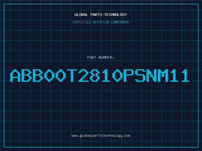 Aviation Part ABB00T2810PSNM11