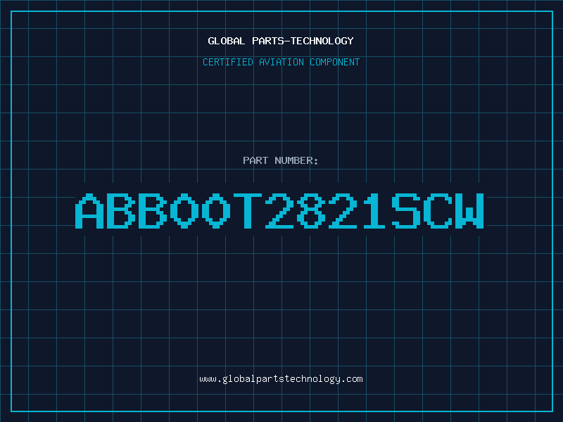 Aviation Part ABB00T2821SCW