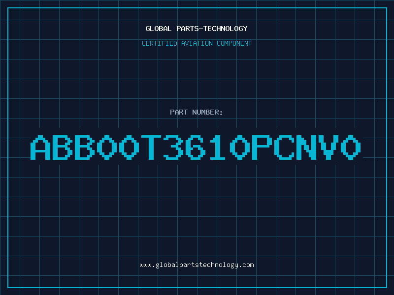 Aviation Part ABB00T3610PCNV0