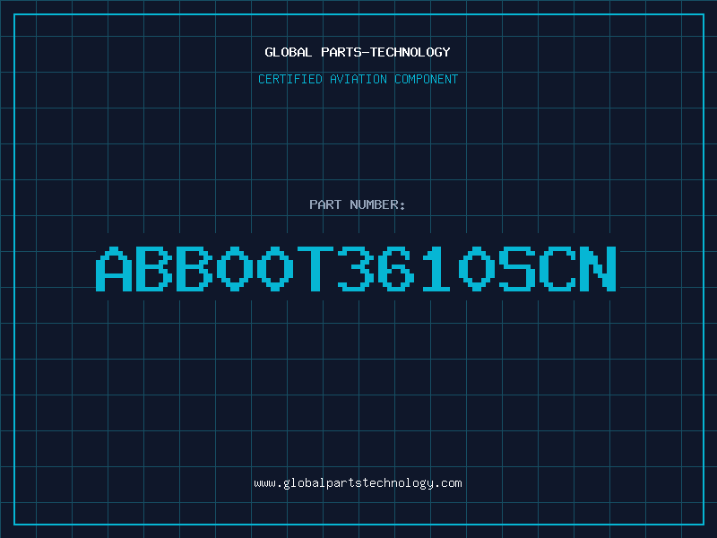Aviation Part ABB00T3610SCN