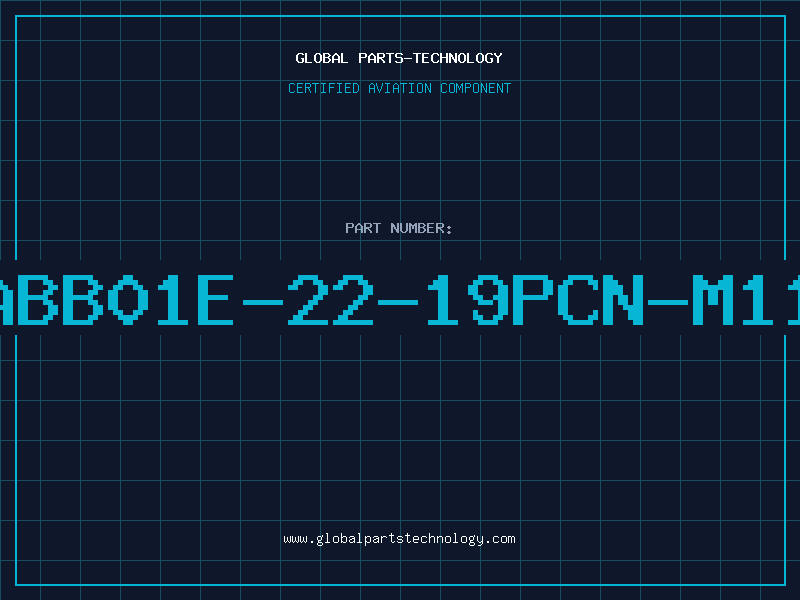 Aviation Part ABB01E-22-19PCN-M11