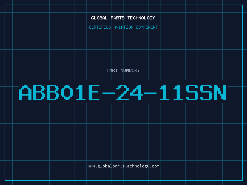 Aviation Part ABB01E-24-11SSN