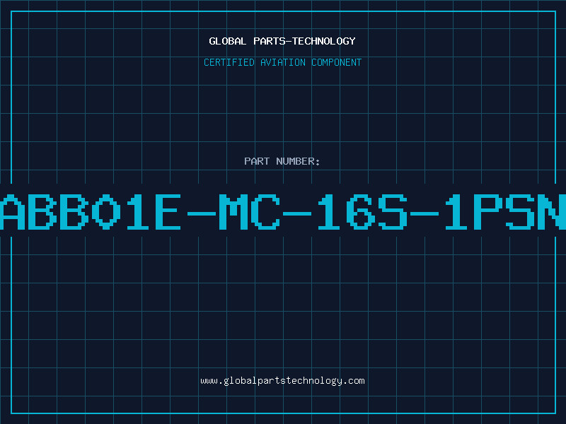 Aviation Part ABB01E-MC-16S-1PSN