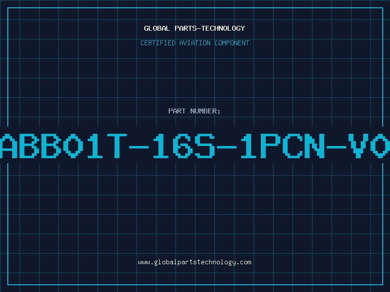 Aviation Part ABB01T-16S-1PCN-V0