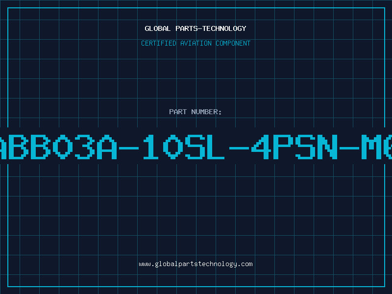 Aviation Part ABB03A-10SL-4PSN-M6