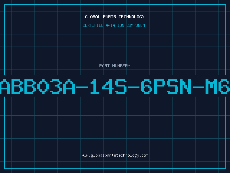Aviation Part ABB03A-14S-6PSN-M6