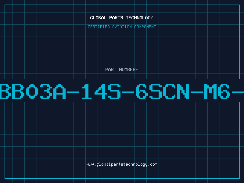 Aviation Part ABB03A-14S-6SCN-M6-P