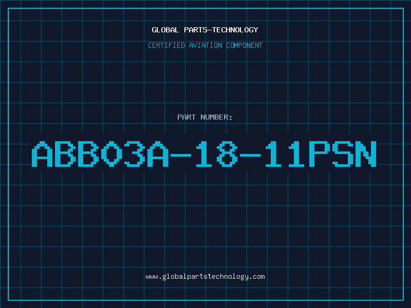 Aviation Part ABB03A-18-11PSN