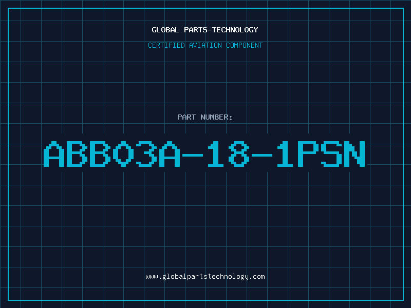 Aviation Part ABB03A-18-1PSN