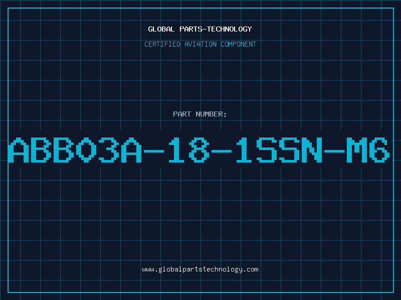 Aviation Part ABB03A-18-1SSN-M6