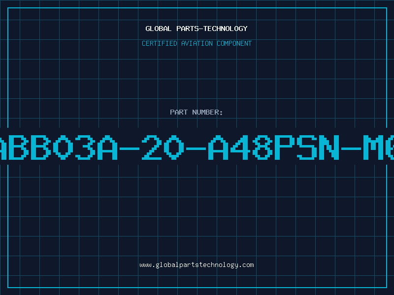 Aviation Part ABB03A-20-A48PSN-M6