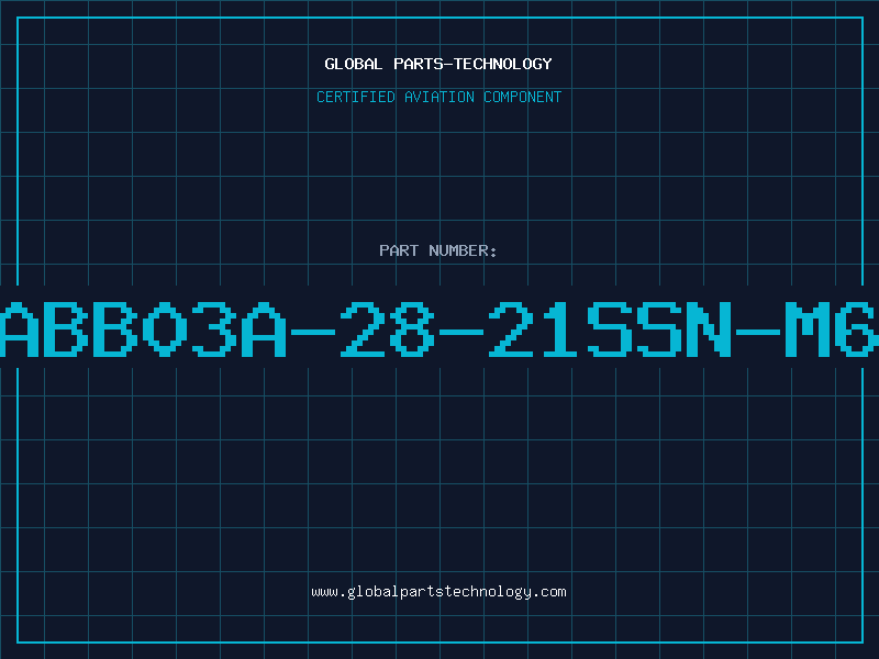 Aviation Part ABB03A-28-21SSN-M6