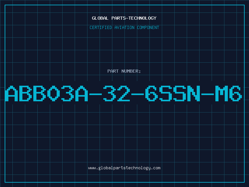 Aviation Part ABB03A-32-6SSN-M6