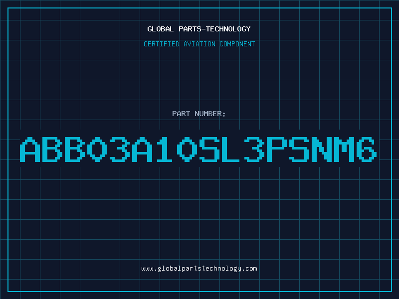 Aviation Part ABB03A10SL3PSNM6