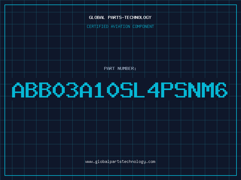 Aviation Part ABB03A10SL4PSNM6