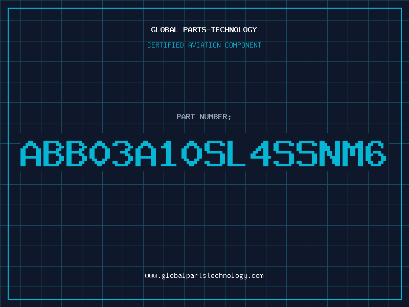 Aviation Part ABB03A10SL4SSNM6