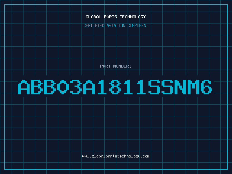 Aviation Part ABB03A1811SSNM6