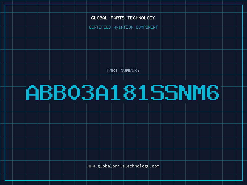 Aviation Part ABB03A181SSNM6