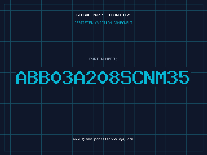 Aviation Part ABB03A208SCNM35