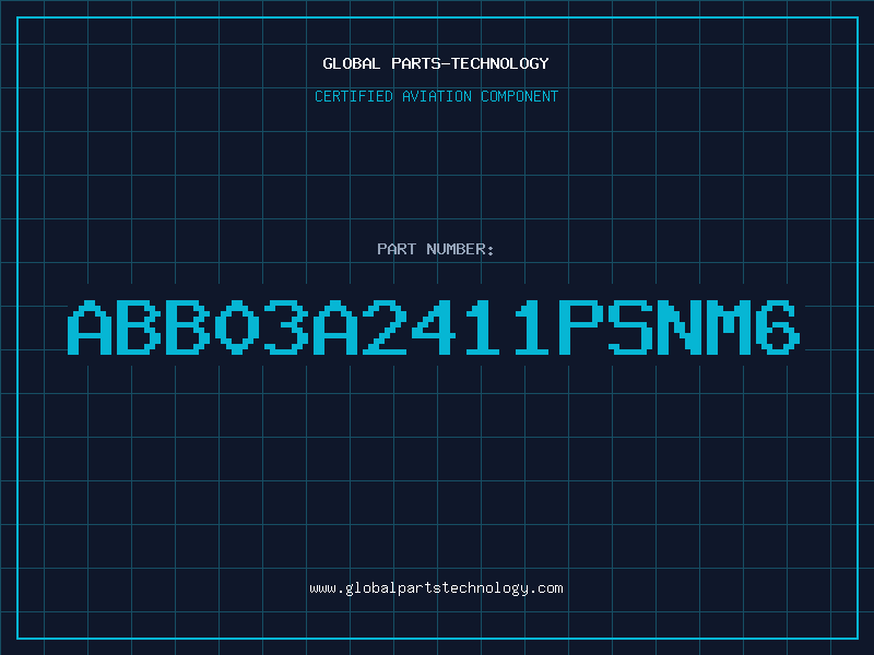 Aviation Part ABB03A2411PSNM6