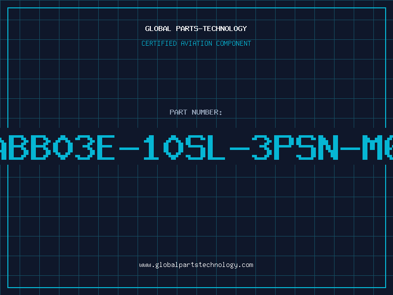 Aviation Part ABB03E-10SL-3PSN-M6